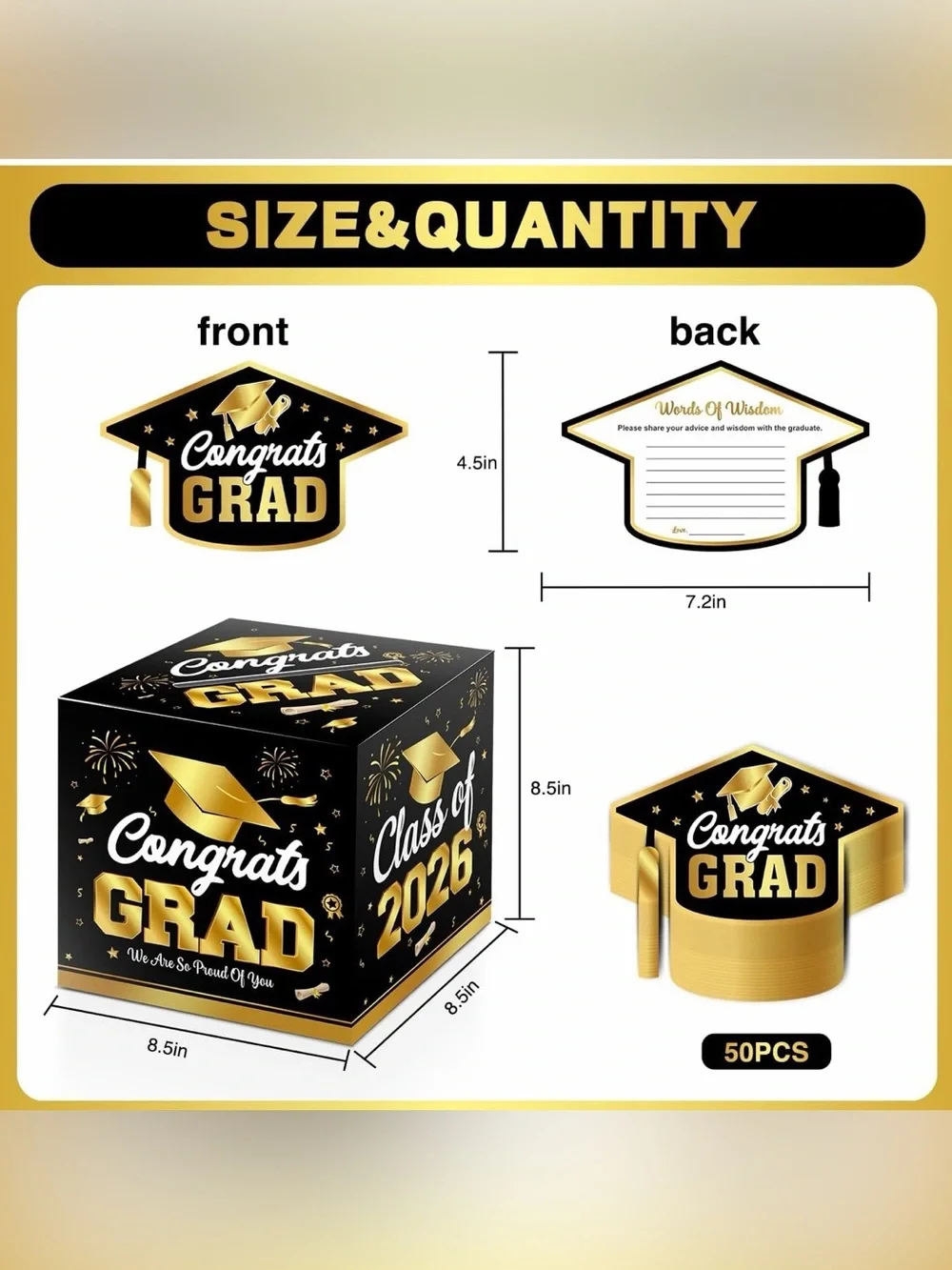 🎓 Graduation Bundle (All Brand New)